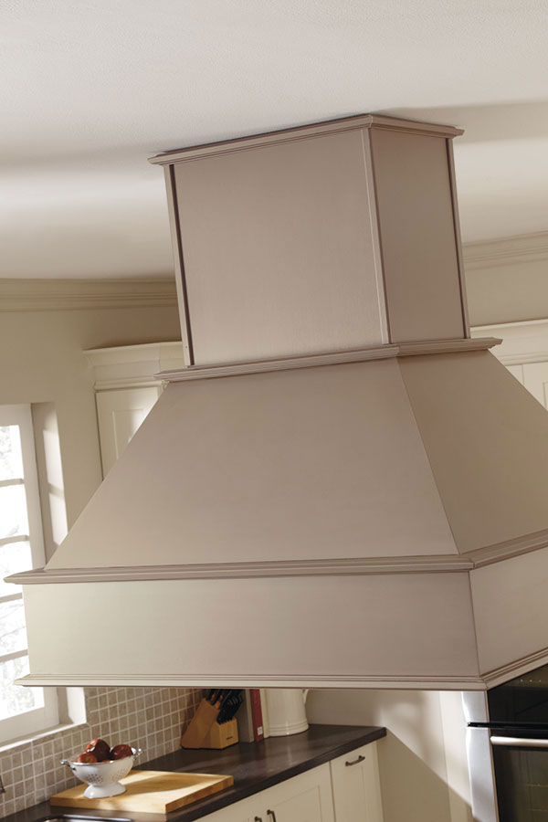 Diamond at Lowes - Wood Hoods and Specialty Products - Square Wood Hood