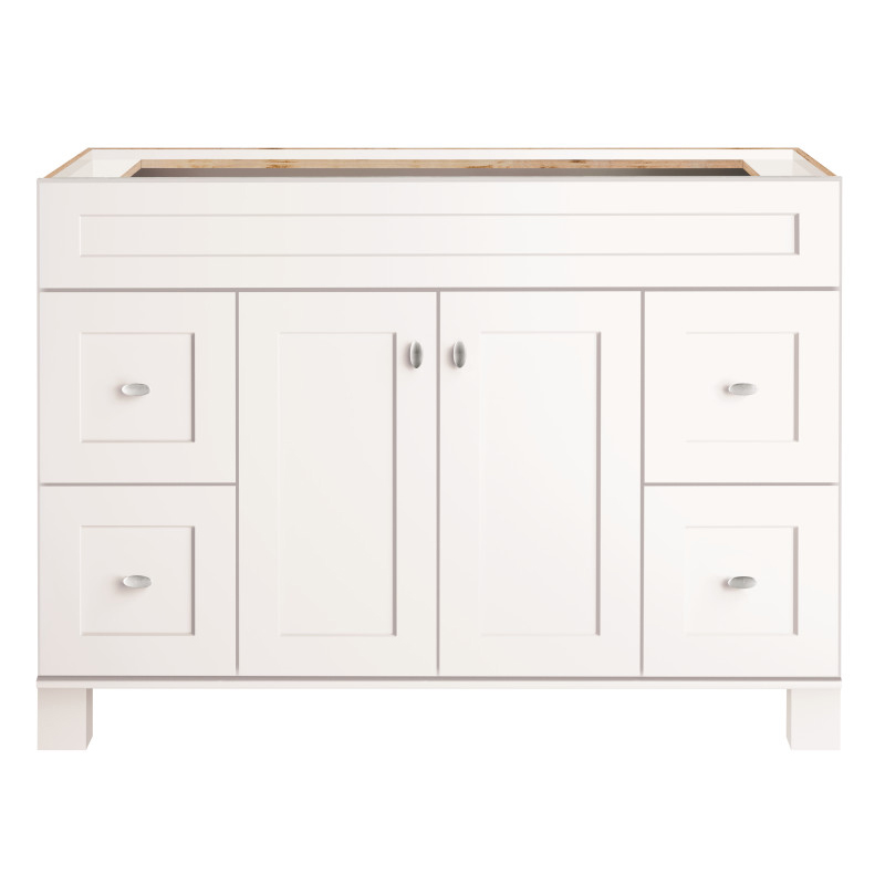 Palencia White Vanity 48